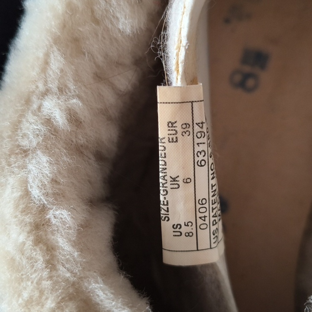 MERRELL Primo Chill Slide Purple Suede + Shearling 8.5 M - Picture 5 of 6